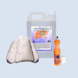 Estopa de Algodão 2Kg, Marcador Industrial  & Multiuso (Power Clean)