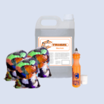 Limpa Ferramentas (Clean Tools) 5 Litros, Pano Retalho 2Kg & Marcador Industrial