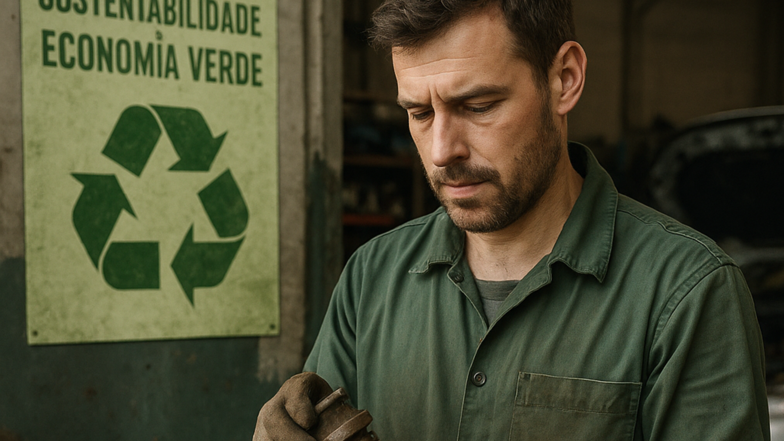 🌱 Sustentabilidade e Economia Verde: O Reaproveitamento de Peças na Oficina Mecânica