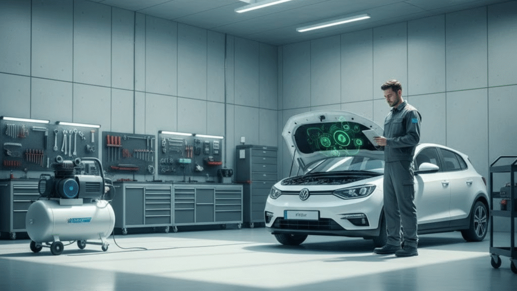 Eficiência energética na oficina automotiva