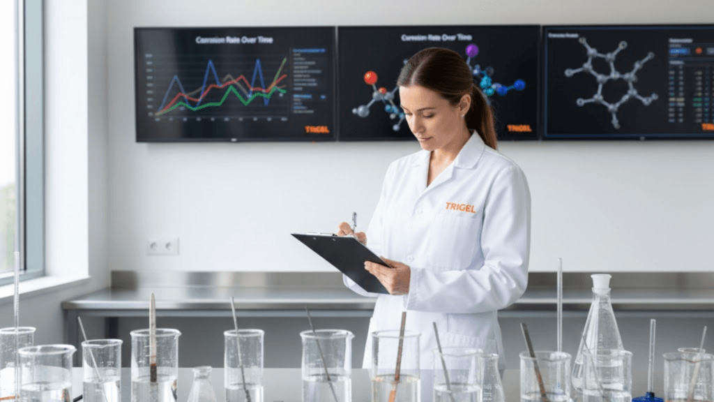 Inibidores de Corrosão em Limpadores Metálicos