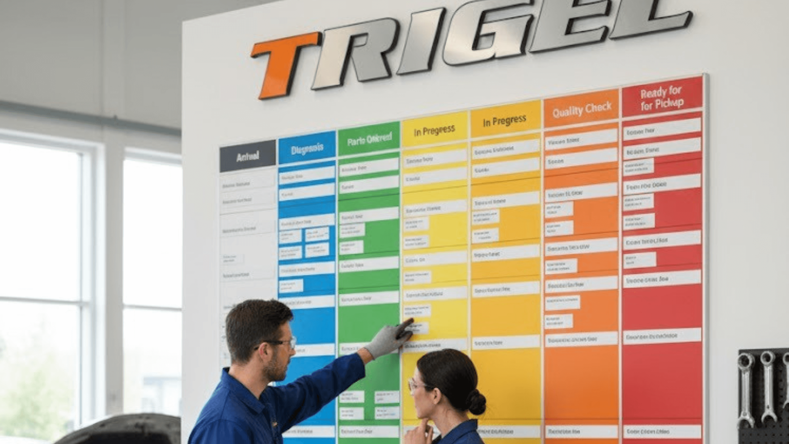 Gestão Visual: Como o Kanban Elimina o Caos na Sua Oficina